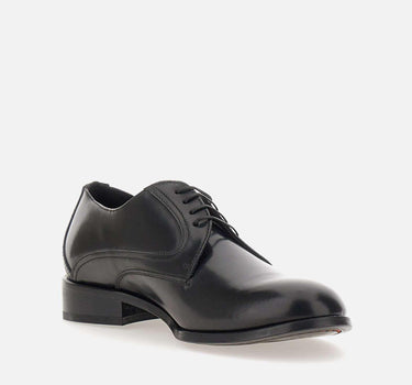 Stringate  "CL21" in pelle spazzolata CL21489 NERO DUCA DEGLI ABRUZZI 