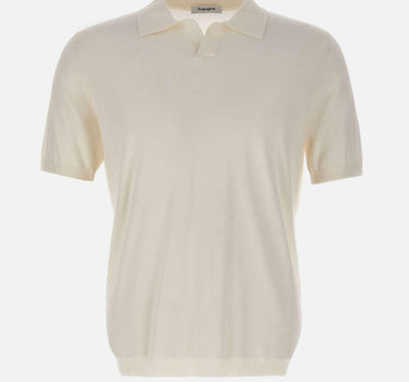 Polo in misto seta e cotone 300423 025 KANGRA 