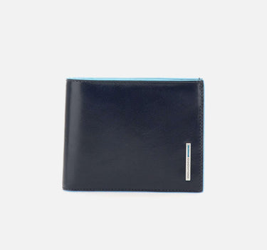 Portafoglio in pelle PU1241B2R BLU2 PIQUADRO 