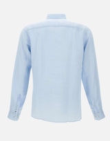 Camicia "H-Roan" in lino 50520283 450 BOSS 