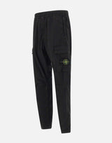Pantaloni in raso di cotone biologico e lana 3100033S0014 V0029 STONE ISLAND 