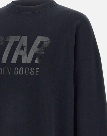 Felpa "Boxi haus" in cotone GUP01992 P00180390100 GOLDEN GOOSE 