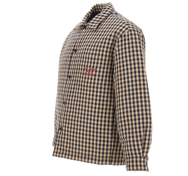 Giacca overshirt con slogan PERMSH270 CO310BG DROLE DE MONSIEUR 