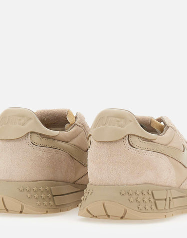 Sneakers "Reelwind Low" in un mix tecnico di suede, pelle e tessuto ripstop WWLM RM01 AUTRY 