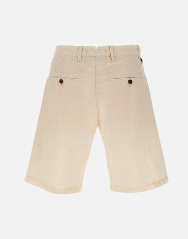 Shorts "Zeus S" in cotone e lino 24M74B72 04 MYTHS 