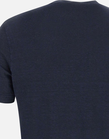 T-shirt in lino TSMC JERLINU890 FILIPPO DE LAURENTIIS 