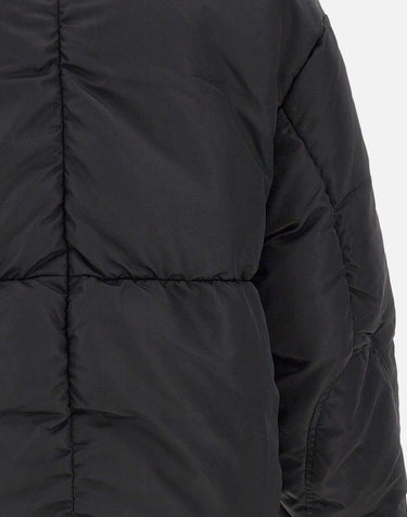 "Twill Puffer Jacket" M6092 TCBJ425BLACK PURPLE BRAND 