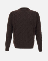 Maglia in cashmere e lana intrecciata GC3ML WC7T289 FILIPPO DE LAURENTIIS 