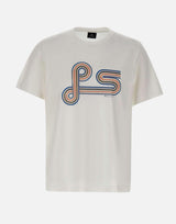 T-shirt con stampa a spirale "PS" M2R011RVP5800 01 PS PAUL SMITH 