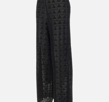 Pantaloni "Egeo" EGEO BLACK LOULOU DE SAISON 