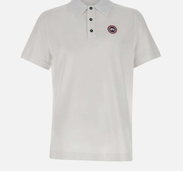 Polo "Beckley" in cotone piquet 1600M 9025 CANADA GOOSE 