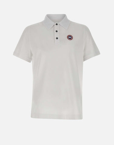 Polo "Beckley" in cotone piquet 1600M 9025 CANADA GOOSE 
