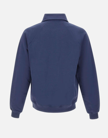 Felpa "Navy loopback" MAW25JTP409 01 CASABLANCA 