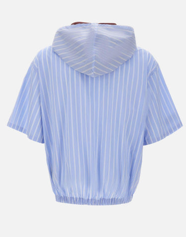 Camicia "Raf Hoodie" DFM06003TS060 AZBRD PDF 