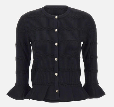 Cardigan in misto viscosa CA6103MS55N 22222 LIU-JO 