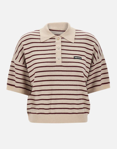 "Slinky knit polo" 114304 1764 ROTATE BIRGER CHRISTENSEN 