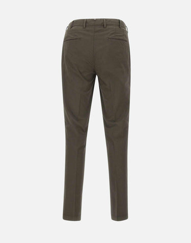 Pantaloni "Dvr3" in cotone e seta DVR3A028 TC400 DEVORE' 
