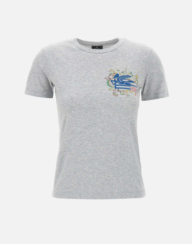 T-shirt in jersey di cotone WRMA0006 AK788S8290 ETRO 
