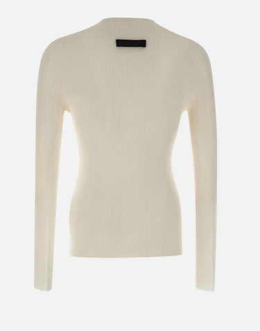 "Isotropy Knit" M07077 WHT02 HELIOT EMIL 