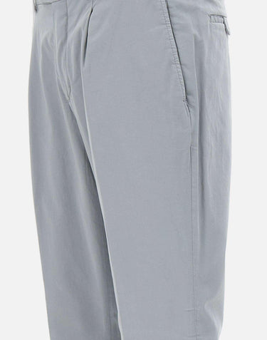 Pantaloni "DVR33 " in cotone e seta DVR33R022 TC205 DEVORE' 