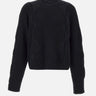 Maglia "Cropped spiral knit" M07063 BLK01 HELIOT EMIL 