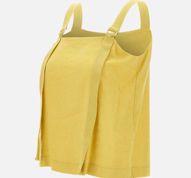 Top in lino e viscosa QP5MR010 2008 KAOS 