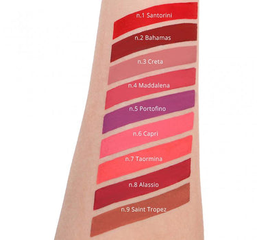 "Rossetto Liquido a Lunga Tenuta n.1 Santorini" 8ml QS24F 01 QSTUDIO MAKEUP-RP 