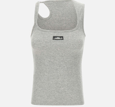 "Lounge dirndl tank top" 10410100402 GRYSLV OTTOLINGER 