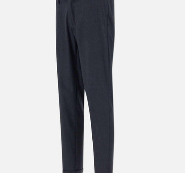 Pantaloni "Mucha10g" in lana e viscosa PR24910G3262NL BLUE RE-HASH 