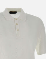 Polo in maglia di cotone organico 57113 20620002 GRAN SASSO 