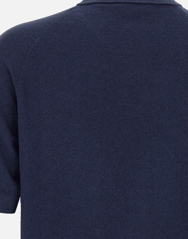 T-shirt "Flak" in tricot cotone e nylon effetto spugna PEU5519 99012254209 PEUTEREY 