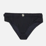 Slip bikini plissé con monogramma Double B 50561326 001 BOSS 