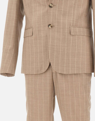 Abito gessato in lana vergine U5001 A562215 UNGARO 
