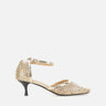 Scarpe con tacco "Shiny Décolleté All Over Strass" R15CONNIE PLATINUM STRATEGIA 