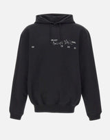 Felpa "Fulgens Hoodie" M08081 BLK01 HELIOT EMIL 