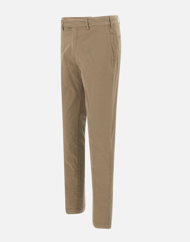 Pantaloni "Dvr3" in cotone e seta DVR3A028 TC431 DEVORE' 