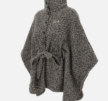 Poncho con cintura 2F5025T0300 00128 LIU-JO 