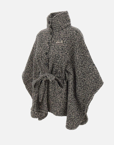 Poncho con cintura 2F5025T0300 00128 LIU-JO 