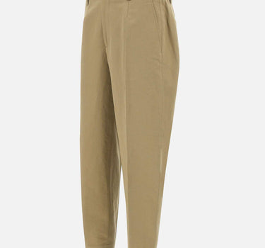 Pantaloni "Portofinos" in cotone e lino PORTOFINOS 32505000036 BRIGLIA 1949 