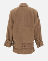 Giacca over in pelle scamosciata 115310 1683 ROTATE BIRGER CHRISTENSEN 