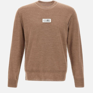 Maglia in lana con cuciture a contrasto SH0HL0010 M13037130 MM6 MAISON MARGIELA 