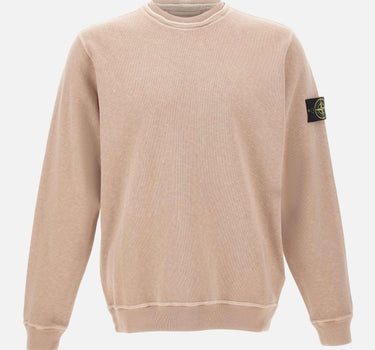 Felpa malfilé effetto "old" 6100034S0060 V019A STONE ISLAND 