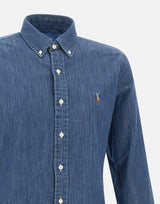 Camicia "Core replen" in denim di cotone 710792043 001 POLO RALPH LAUREN 