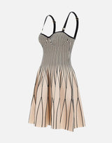 Abito in maglia bicolore AM27S62E2 E84 ELISABETTA FRANCHI 