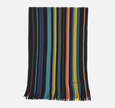 "Scarf Ivan stripe" M1A151FT644 79 PAUL SMITH