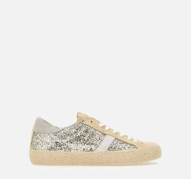 Sneakers "Hill Low Glitter platinum" W431HLGL PL D.A.T.E. 