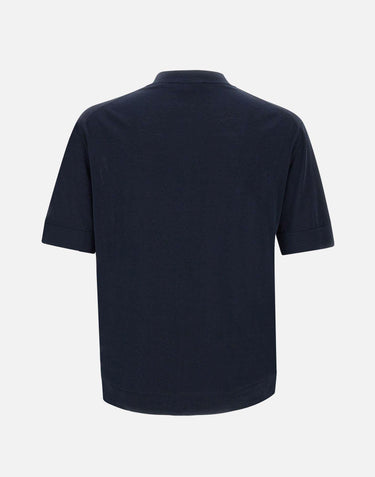 T-shirt "MC Over" in crêpe di cotone TS0MCOV CR14R890 FILIPPO DE LAURENTIIS 