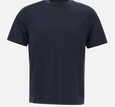 "Cotton nylon tech" t-shirt DK87911 BLU DIKTAT 