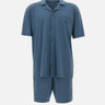 Pigiama con bermuda in jersey interlock EM001372 AF20670UB036 EMPORIO ARMANI 