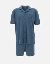 Pigiama con bermuda in jersey interlock EM001372 AF20670UB036 EMPORIO ARMANI 